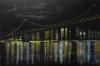 'The Bridge" - Mixed media on canvas